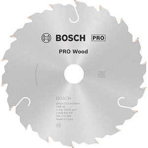 AKTION: BOSCH PRO Wood Kreissägeblatt 150,0 mm, 18 Zähne, 1 St. mit Prämie nach Registrierung