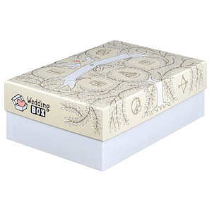 FALKEN Story Geschenkbox Wedding 24,0 x 36,0 x 12,0 cm, 1 St.