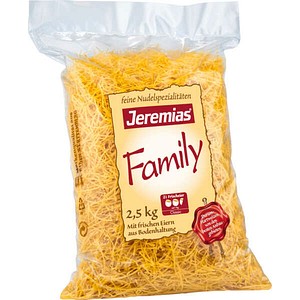 Jeremias® Family Suppen-Nudeln 2mm 2,5 kg, 1 St.
