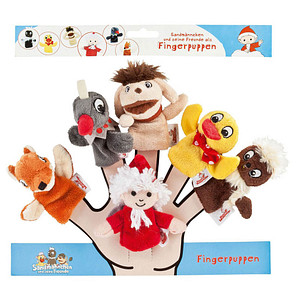 heunec® Unser Sandmännchen Fingerpuppen-Set