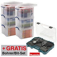 Really Useful Box Aufbewahrungsbox 70,0 l transparent 81,0 x 62,0 x 22,5 cm