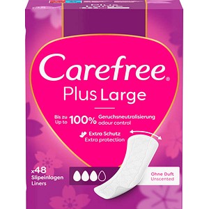 Carefree Slipeinlagen Plus Large, 48 St.