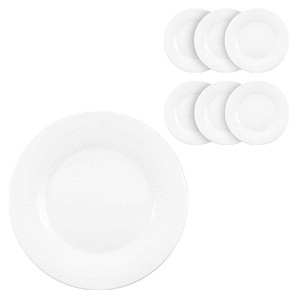 BAUSCHER Teller SMART STRIPES Fahne weiß Ø 29,0 cm, 6 St.