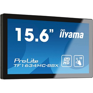 iiyama ProLite TF1634MC-B8X LED-Display, schwarz, 39,5 cm (15,6 Zoll)