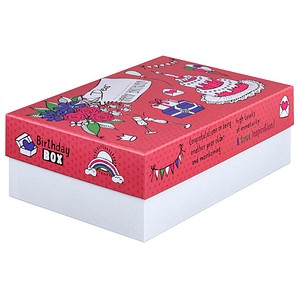 FALKEN Story Geschenkbox Birthday 24,0 x 36,0 x 12,0 cm, 1 St.