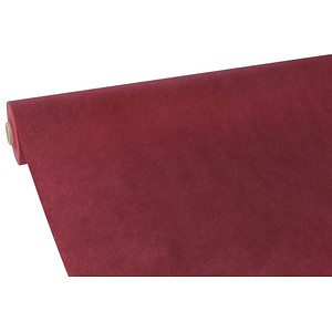 STARPAK Tischdecke soft selection bordeaux 90,0 cm x 40,0 m, 1 Rolle
