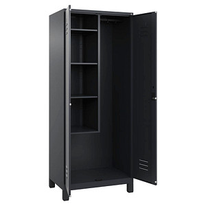 CP Putzmittelschrank Classic Plus 080110-02 S10011 anthrazitgrau 4 Fachböden 80,0 x 50,0 x 195,0 cm, aufgebaut, 1 St.