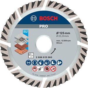 AKTION: BOSCH Diamant-Trennscheiben PRO Multi Material, 1 St. mit Prämie nach Registrierung
