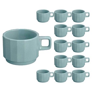 BAUSCHER Espressotassen EDGE grün 0,09 l, 12 St.
