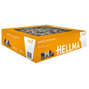 HELLMA Mandel in der Kakaohülle Schokolade 380 St./912,0 g, 380 St.