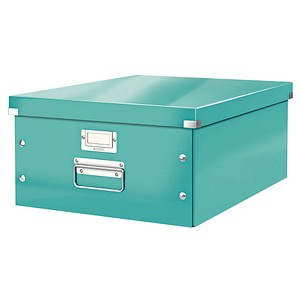 LEITZ Click & Store Aufbewahrungsbox 36,0 l eisblau 36,9 x 48,2 x 20,0 cm