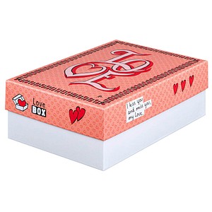 FALKEN Story Geschenkbox Love 24,0 x 36,0 x 12,0 cm, 1 St.