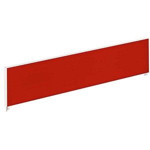 PAPERFLOW Tischtrennwand, rot 120,0 x 33,0 cm, 1 St.