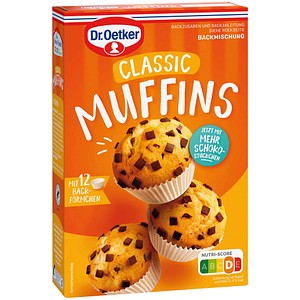 Dr. Oetker Classic Muffins Backmischung 380,0 g, 1 Pack