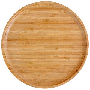 pandoo Mehrweg-Menüteller natur Ø 25,0 cm, 4 St.