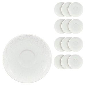 BAUSCHER Untertassen SMART CRUST weiß Ø 12,0 cm, 12 St.