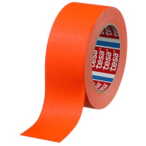 tesa 4671 Neon Gewebeband orange 50,0 mm x 25,0 m 1 Rolle