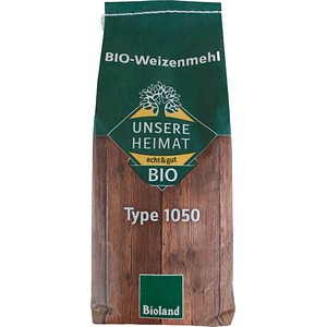 UNSERE HEIMAT Bio Bioland Weizenmehl Type 1050 1,0 kg, 1 St.