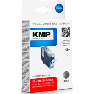 KMP grau Tintenpatrone ersetzt Canon CLI-526 GY KMP grau Tintenpatrone ersetzt Canon CLI-526 GY