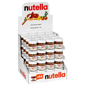 nutella  Nuss-Nougat-Creme, 64 St. je 25,0 g/1,6 kg