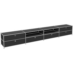 viasit Sideboard System4, 47487 schwarz 302,9 x 40,4 x 43,2 cm, 1 St.