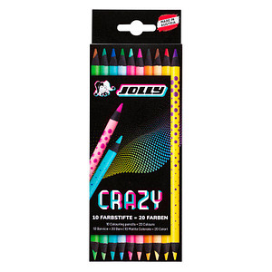 JOLLY Crazy Buntstifte farbsortiert, 10 St.