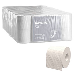 KATRIN Toilettenpapier PLUS 3-lagig, 56 Rollen