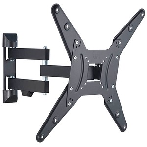 hama TV-Wandhalterung FULLMOTION 2 Arme 65" schwarz