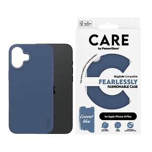 CARE by PanzerGlass® Fashionable Case Handy-Cover für Apple iPhone 16 Plus blau