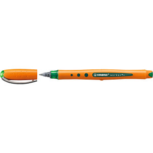 STABILO worker®+ Tintenroller orange 0,3 mm, Schreibfarbe: grün, 1 St.