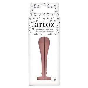 artoz Siegelwachs kupfer 2 St.