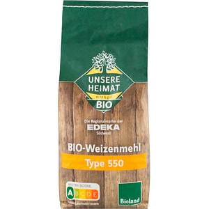 UNSERE HEIMAT Bio Bioland Weizenmehl Type 550 1,0 kg, 1 St.