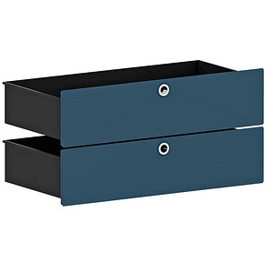 viasit System4 Schubladen violettblau 75,0 x 37,5 x 37,5 cm