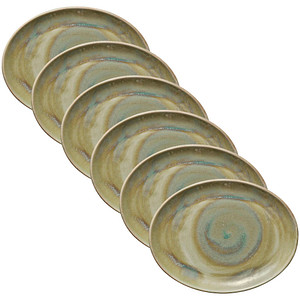 HEART & SOUL Servierplatten Perfect Match Thyme hellgrün 31,0 x 24,0 cm, 6 St.