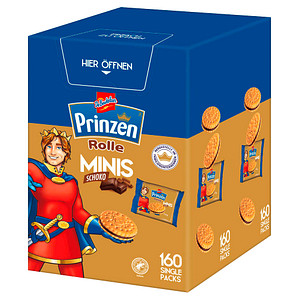 DeBeukelaer Prinzen Rolle Minis Schoko Kekse 1,2 kg, 160 St.