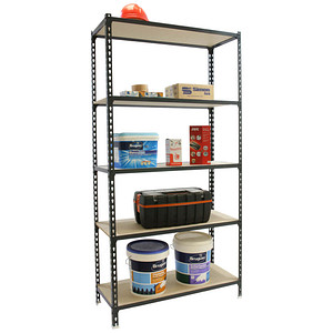 Simonrack Schwerlastregal MADERCLICK MINI 8425437099281 anthrazit 80,0 x 40,0 x 180,0 cm