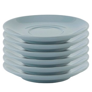 APS Untertassen Snug Cappucino blau, 6 St.