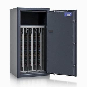 ISS safe4key Schlüsseltresor grau mit 600 Haken, Elektronikschloss, 50,0 x 42,0 x 100,0 cm, 1 St.