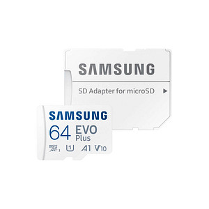 SAMSUNG Speicherkarte microSD EVO PLUS (2024) 64 GB