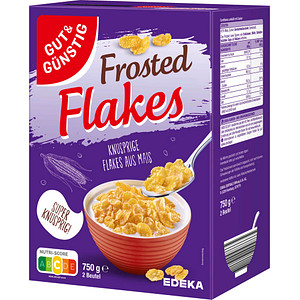 GUT&GÜNSTIG Frosted Flakes  750,0 g, 1 St.