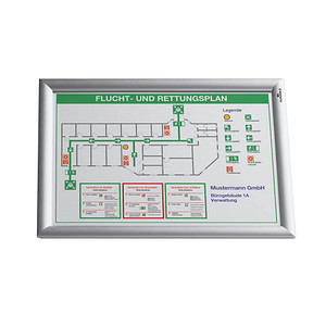 DURABLE  Klapprahmen silber 32,7 x 45,1 cm