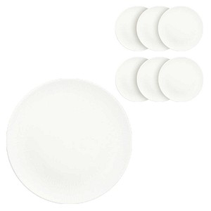 BAUSCHER Teller SMART STRIPES coup weiß Ø 28,0 cm, 6 St.