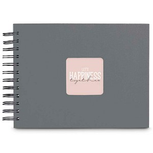 hama Fotoalbum Fine Art neutral 24,0 x 17,0 cm, 50 schwarze Seiten