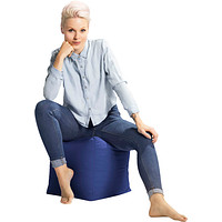 SITTING POINT dunkelblau Sitzsack | Printus Cube SCUBA