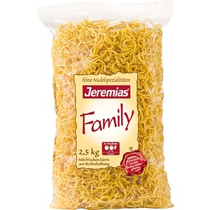 Jeremias® Family Schwäbische Spätzle mit Ei 2,5 kg, 1 St.