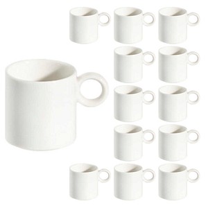 ID Fine Espressotasse Ring weiß 0,08 l, 12 St.