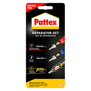 Pattex Reparatur-Set Sekundenkleber 14,0 g, 1 Set